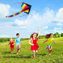 Load image into Gallery viewer, big best selling rainbow kite for kids