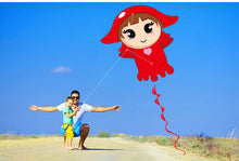 Load image into Gallery viewer, New cartoon Mushroom Jellyfish kite for kids