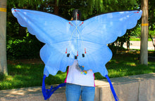 Load image into Gallery viewer, Easy To Fly Blue Butterfly Kite