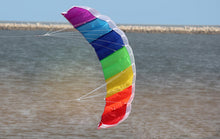 Load image into Gallery viewer, Dual line power kite-Rainbow