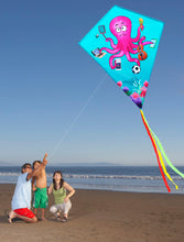 Load image into Gallery viewer, cartoon diamond octopus Kite