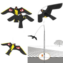 Load image into Gallery viewer, bird scarer hawk kite with 4m telescopic pole and stake