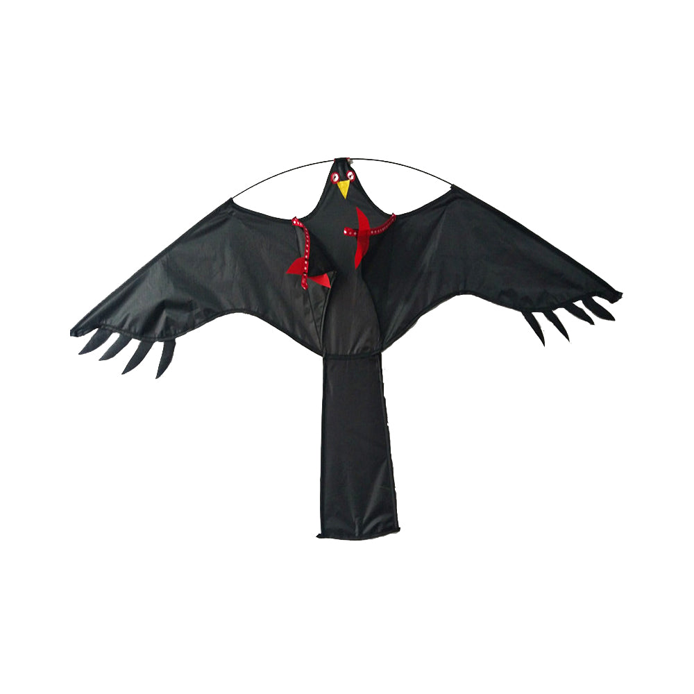 best selling bird scarer hawk kite and 4m telescopic pole
