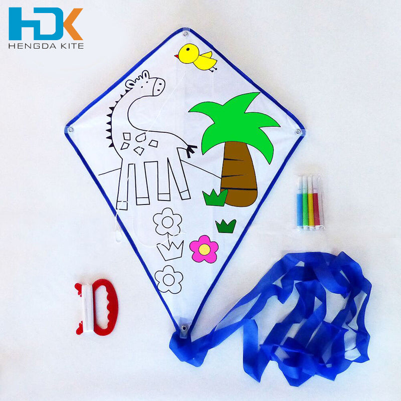 custom one color printing DIY logo kite