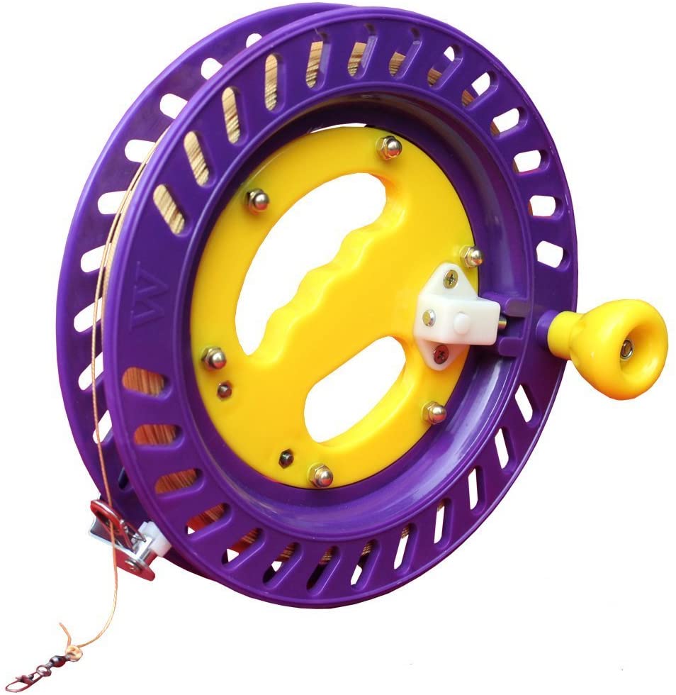 22cm purple kite reel with lock