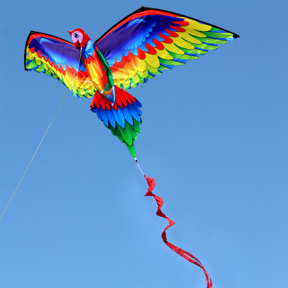 New 3D parrot animal kite
