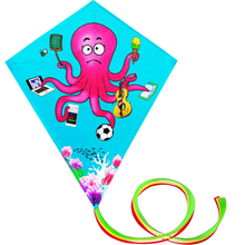 Load image into Gallery viewer, cartoon diamond octopus Kite
