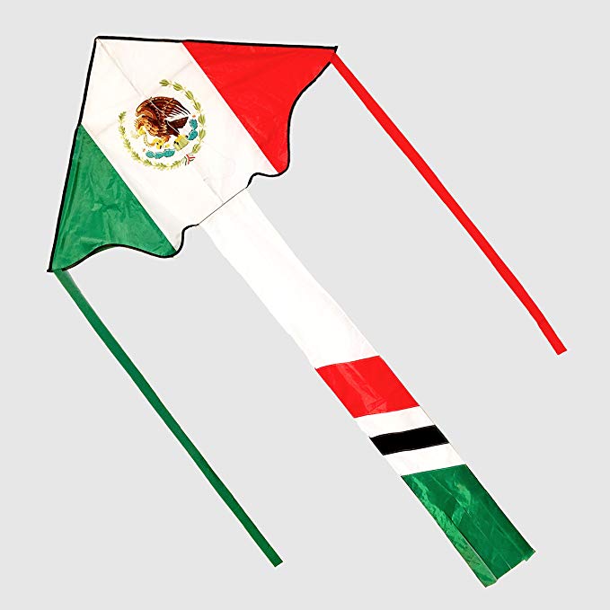 customize delta flag kite with long tails