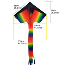 Load image into Gallery viewer, big best selling rainbow kite for kids
